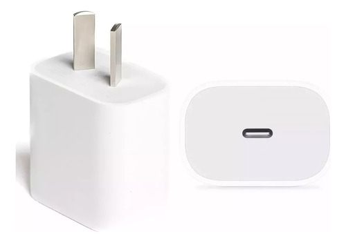 Cargador Ibek De Carga Rápida 20w Tipo C Para iPhone Color Blanco