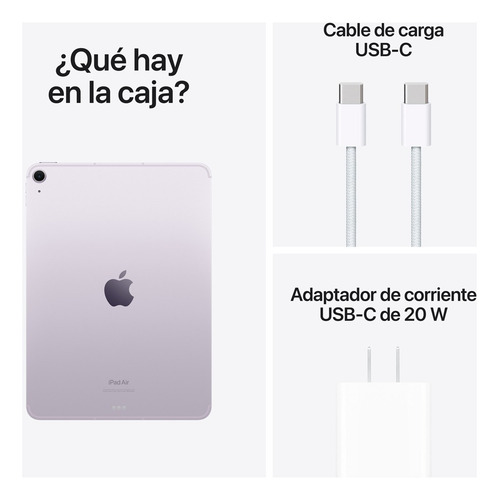 Apple iPad air 11 (Wi-Fi, 128 GB) - roxo - Distribuidor Autorizado