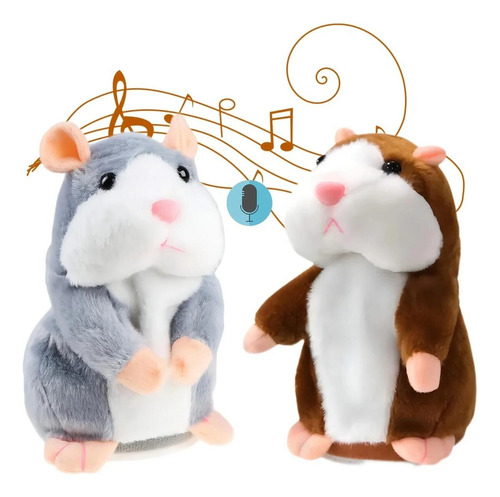 Divertido Juguete De Peluche Learn Imitate Talking Little Ha