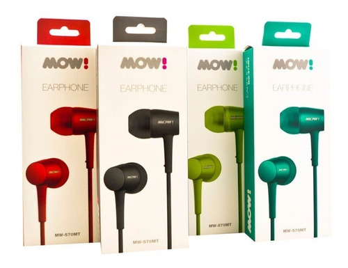 Auriculares In Ear Manos Libres Mow Mw-570mt