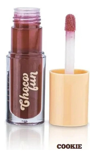 Cream Tint Choco Fun Fenzza Gloss Batom Líquido 4 Cores Cookie