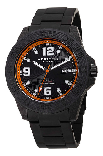 Reloj Para Hombre Akribos Xxiv Ak797or De Cuarzo Banda