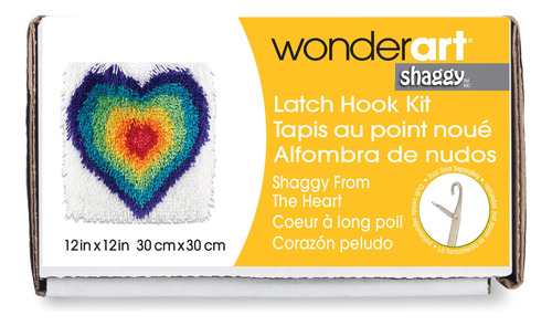 Kit Alfombra Nudo Dise Ño Perro Peludo Wonderart 12  X