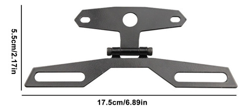 Soporte Matrícula Motocicleta Soporte Para Matrícula De Luz