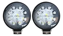 Comprar 2x Faro Led 9 Led 27w Auto 4x4 Camion Agro Off Road 12v 24v