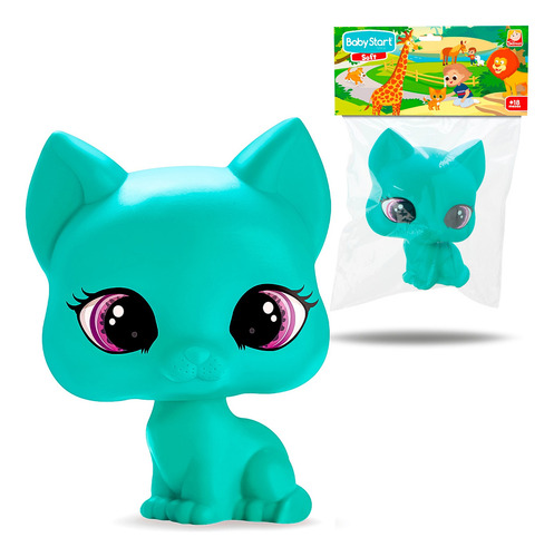 Boneco Pet Gatinho Baby Start Soft 1226 Silmar Brinquedos