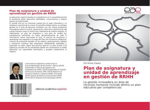 Libro: Plan Asignatura Y Unidad Aprendizaje Gestión