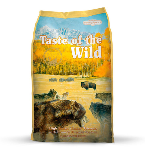 Comida Para Perros Taste Of The Wild De Bisonte Y Venado 2kg