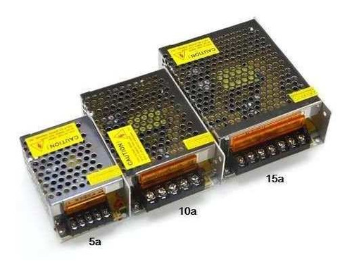 Imagem 3 de 5 de Fonte Chaveada 12v 5a 60w Para Câmeras Cftv E Lâmpadas Led