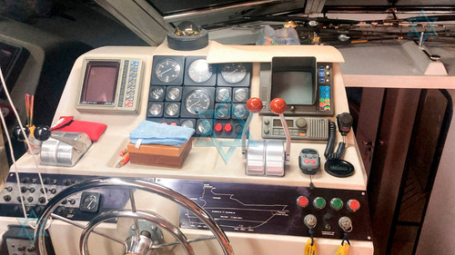 Lancha Carbrasmar 50 Barco Iate N Intermarine Schaefer Nhd