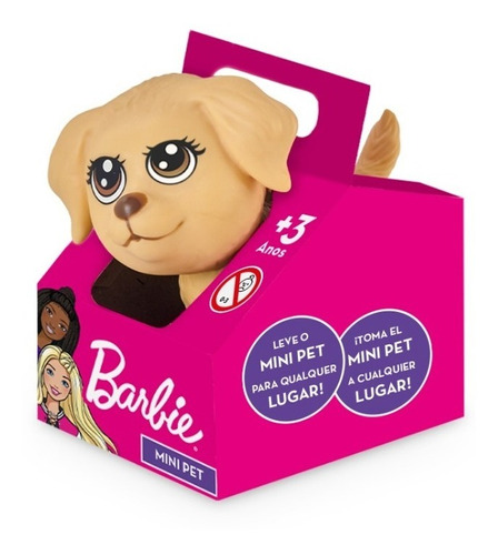 Mini Pet Da Barbie Na Casinha - Cachorrinha Taffy