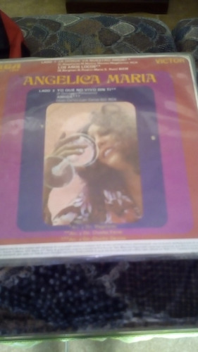 Disco Lp Acetato ¿a Donde Va Nuestro Amor? De Angelica María