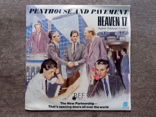 Disco Lp Heaven 17 - Penthouse And Pavement (1982) R15