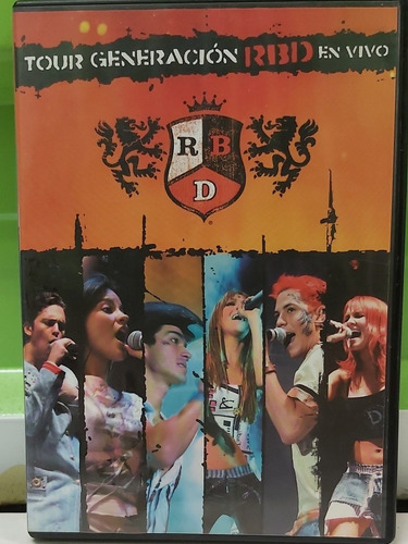 Dvd Rbd Tour Generacion