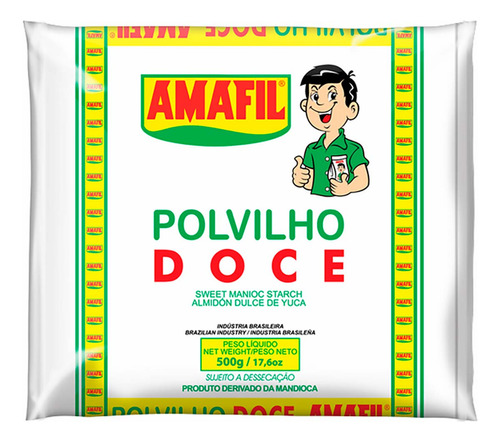 Harina Amafil Almidon Yuca Dulce 500g