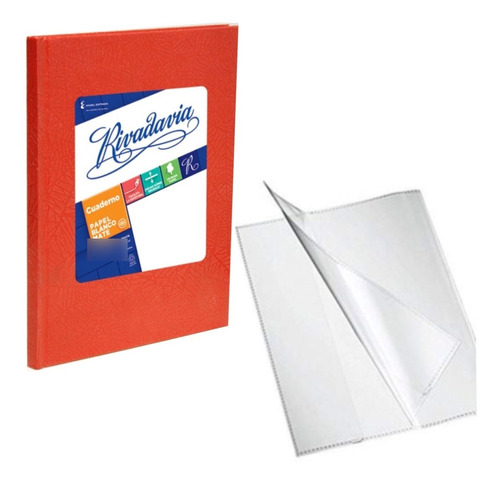 Kit Set 1 Cuaderno Rivadavia 1 Funda Transparente Nº1 