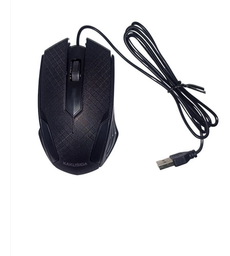 Mouse Óptico Usb Ergonómico Kakusiga Para Pc Y Laptop 