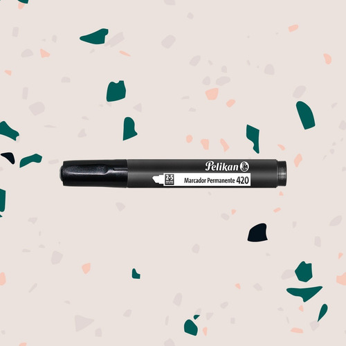 Marcador Permanente Pelikan 420 (10 Unidades)