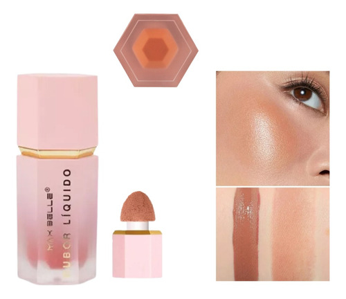 Rubor Liquido Alta Pigmentación Blush Color Bloom Mate