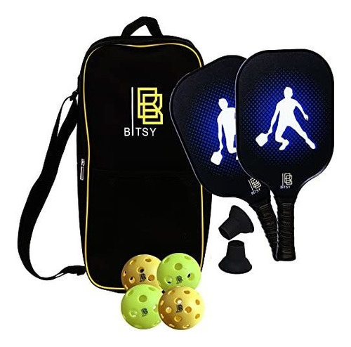 Bitsy Pickleball Paddles Usapa Standard, Fibra De Vidrio Pic