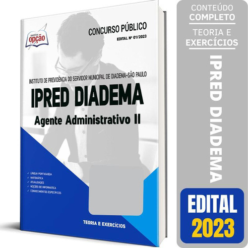 Apostila Concurso Ipred Diadema Sp 2023 Agente