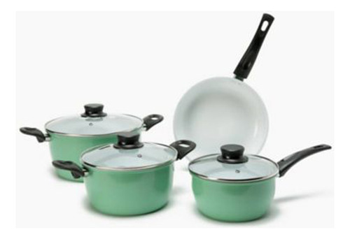 Batería De Cocina 7 Piezas Mica