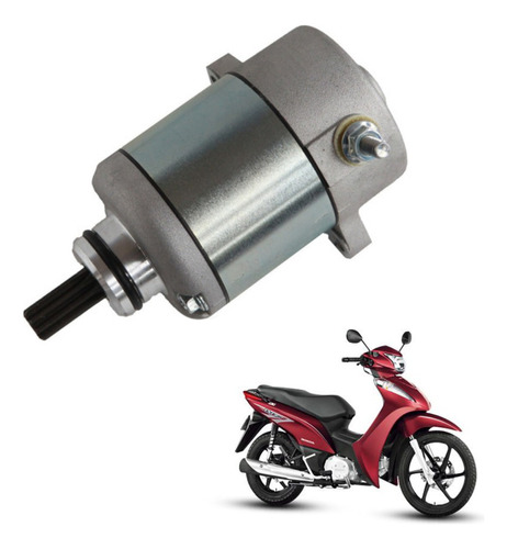 Motor Partida Arranque  Honda Biz 125 Flex 2011 Até 2017