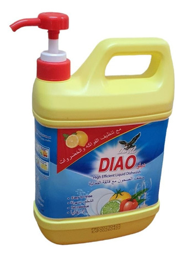 Lavalozas 5 Litros Con Dispensador Alta Calidad Limón Diao