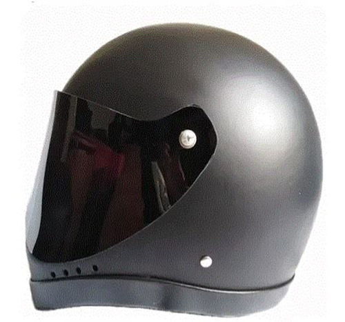 Casco De Moto Mandro Negro Integral Nuevos