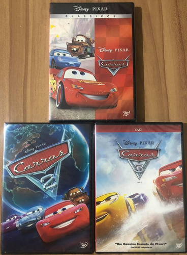 Dvd Coleçao Carros (novo Original Lacrado)