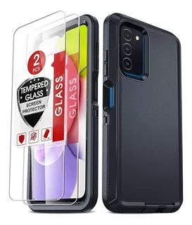 Leyi Para Samsung Galaxy A03s Case, A03s Phone Case With [2