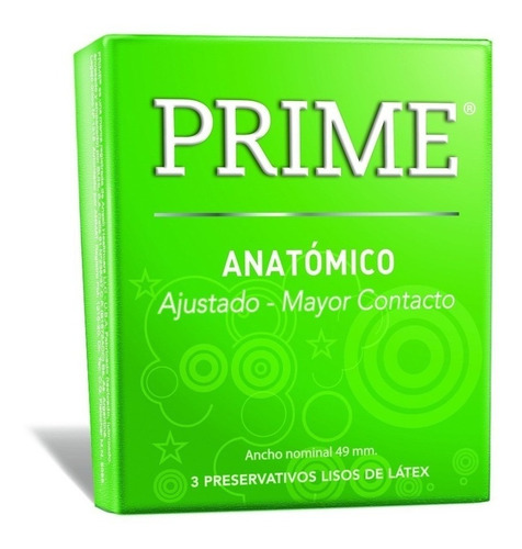 Preservativo Prime Anatómico X 3