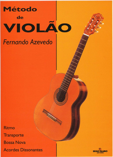 Método de Violão, de Azevedo, Fernando. Editora Irmãos Vitale Editores Ltda, capa mole em português, 2013