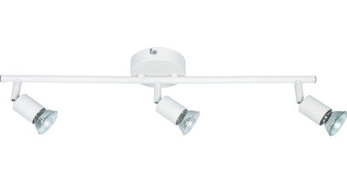 Aplique Linea Super Gu10 3 Luces Blanco Texturado Candil