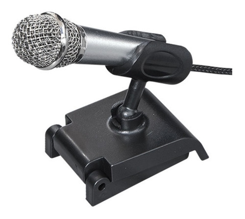 Mini Microfono P/ Celular Mesa O Clip Solapa 3.5 Mm Zoom Mtz