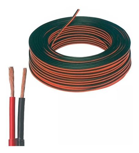 Cable Bicolor Parlante Trefilcon 2x0,5mm X 50m