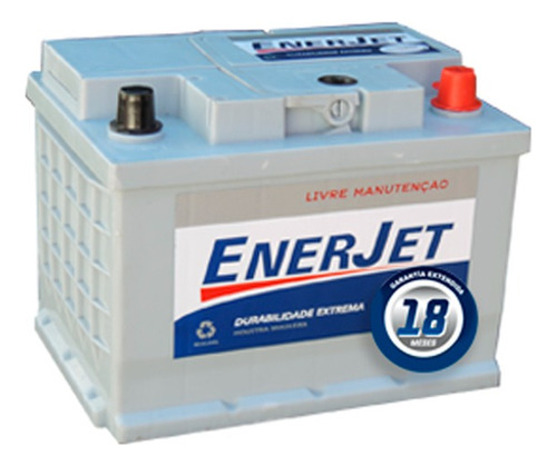 Bateria  Enerjet Free 100amp 18 Meses De Garantía 60ah
