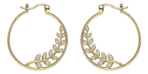 Pendientes De Aro Huggie Chapados En Oro De 18 Quilates De P