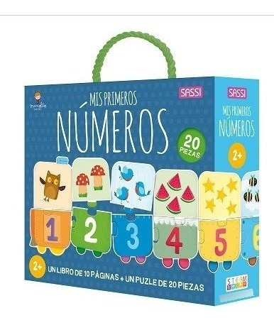 Mis Primeros Numeros [libro + Puzle De 20 Piezas] [+2 Años]