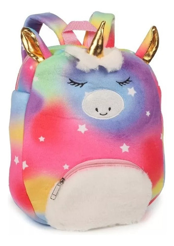 Mochila Infantil 12 Pelucheunicornio Multicolor Trendy 51319