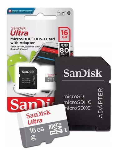 Cartão De Memória Micro Sd 16gb Original Samsung/galaxy/LG