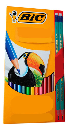 Colores Bic Evolution Lápices De Colores 12 Unidades