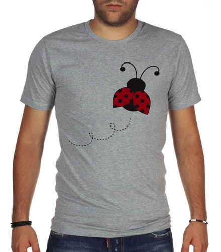 Remera De Hombre Vaquita De San Antonio Mariquita Diseño