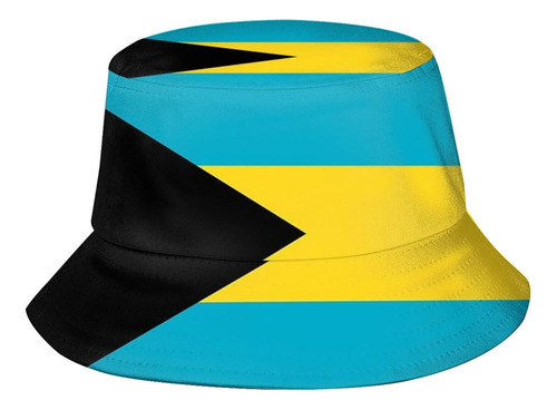 Sombreros Lindos Del Cubo Bandera Bahamas Gorra Sol Moda Al