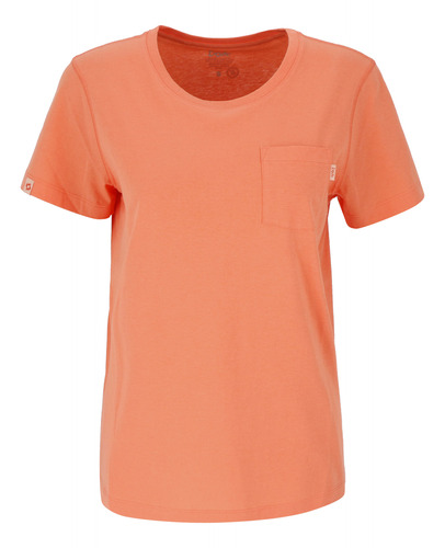 Polera Manga Corta Pocket Women Apricot Doite