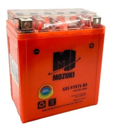 Bateria 12 Volt - 7 Amp. ''mozuki'' (gel-ytx7l-bs)