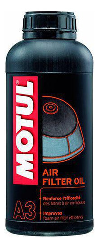 Óleo Para Filtro De Ar Motul A3 Air Filter 1 Litro