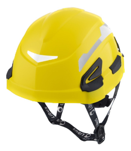 Casco De Seguridad Libus Apto Altura Andes Completo Amarillo