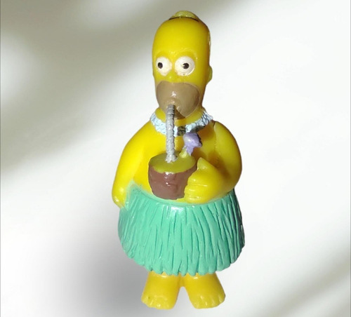 Personaje Los Simpsons Homero Simpson Resina Pvc