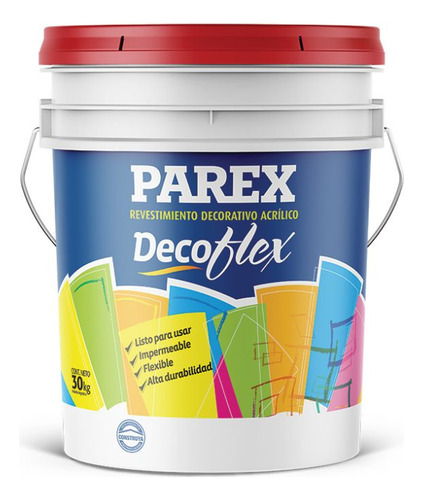 Revestimiento Acrilico Decoflex Rulato Travertino X 30kg